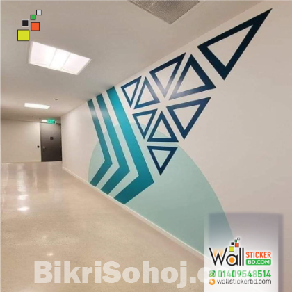 Wall Sticker design for Office |3D Wall stickers price in BD